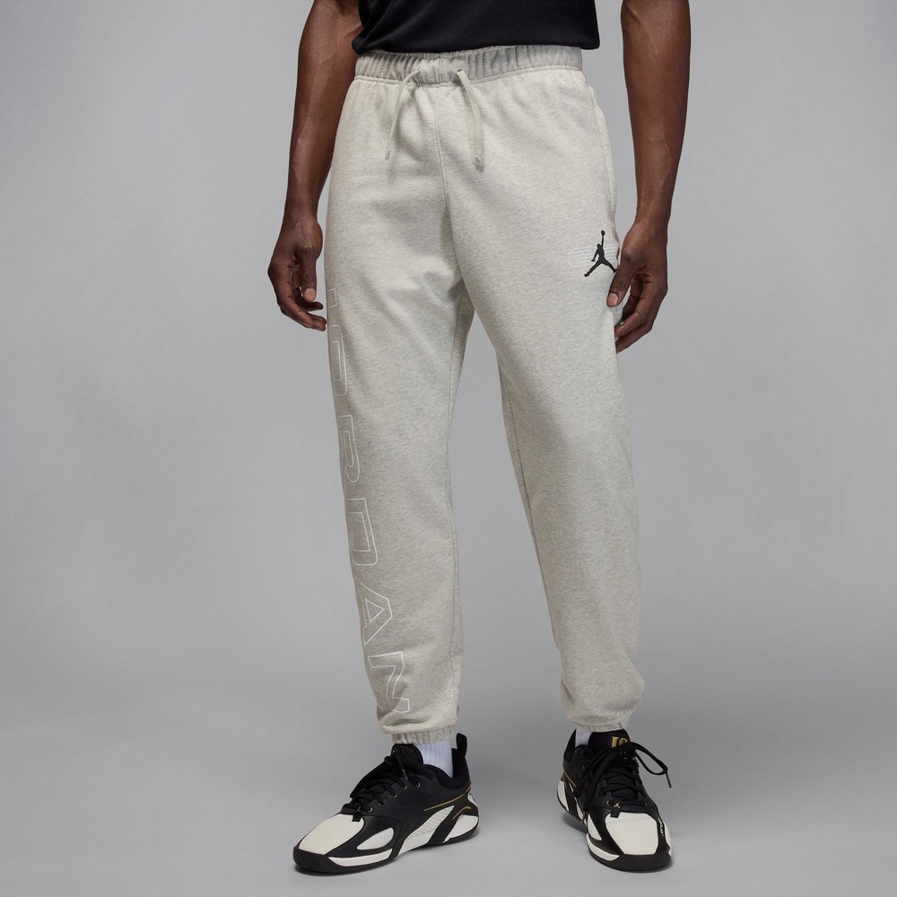 Jordan Sport Crossover Fleece Sweatpants Mens M Grey Dri-FIT Activewear